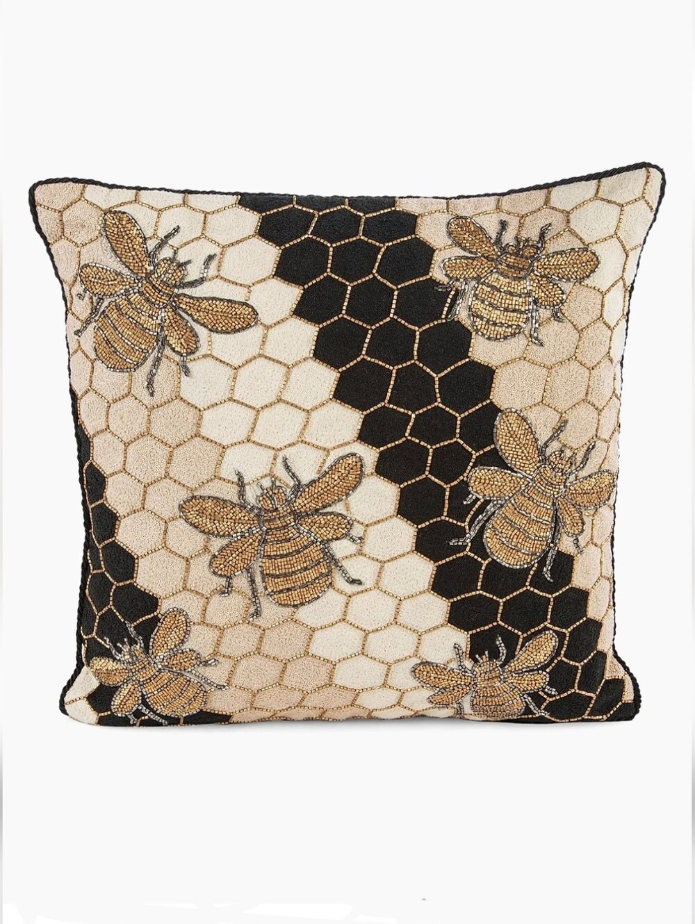 MacKenzie-Childs Beekeeper Accent Pillow